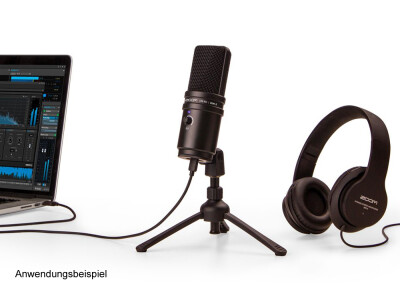 ZUM-2PMP USB, Podcast Mic Pack Mikrofon-Kit