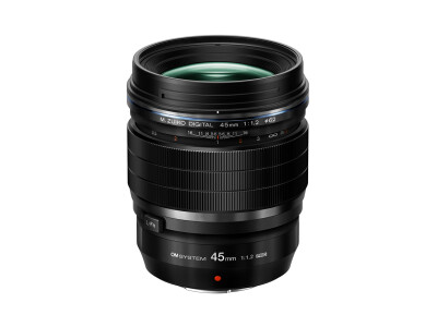 M.Zuiko ED 1,2/45mm PRO sw, Objektiv