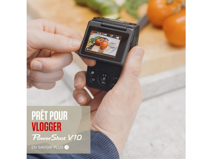 Canon PowerShot V10 schwarz Advanced Vlogging Kit
