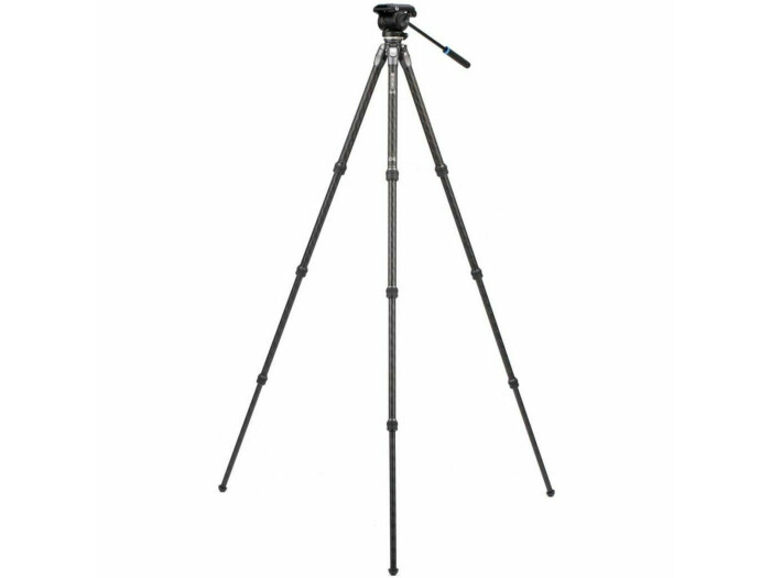 Benro Stativ Tortoise 24CLV + S4PRO Video Kit Carbon