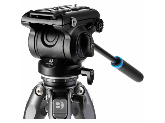 Benro Stativ Tortoise 24CLV + S4PRO Video Kit Carbon