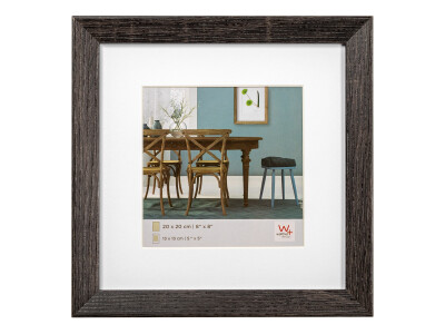 Rahmen Fiorito 20x20 dunkelgrau