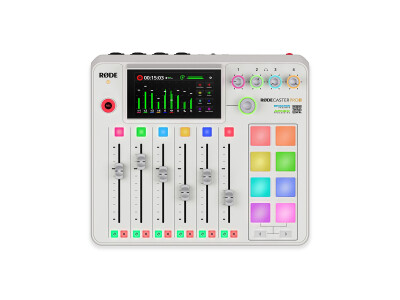 RODECaster Pro II white Podcast-Studio