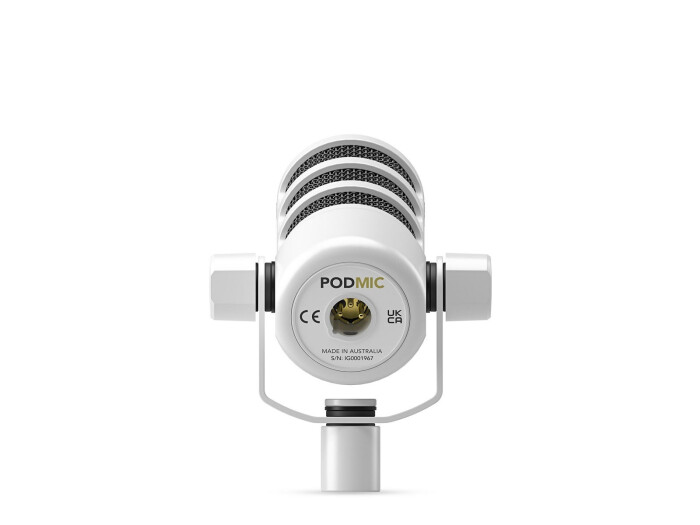 Rode PodMic white, Podcast Mikrofon