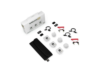 Wireless ME Dual white, Mikrofon- system mit 2x