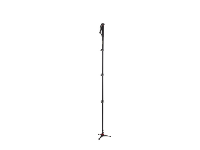 Manfrotto XPRO Alu Video-Einbeinstativ, 4 Segmente