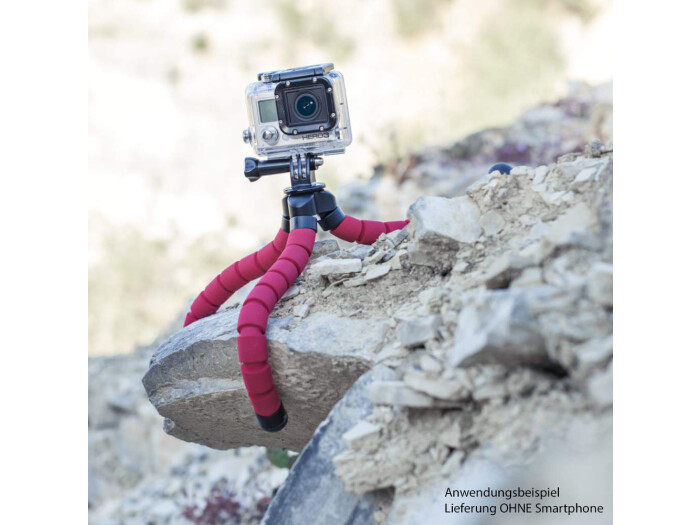 Hama Stativ "Flex S. GoPro" rot 26