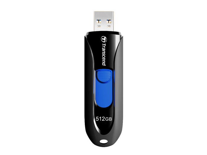 Transcend JetFlash 790, 512GB USB Stick Schwarz