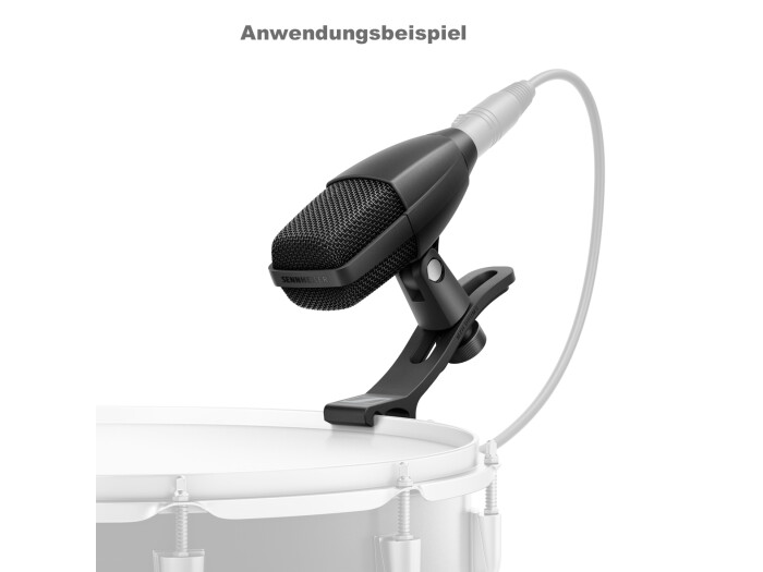 Sennheiser MD 421 Kompakt + Drum Clamp, Live- und Sennheiser MD 421 Kompakt + Drum Clamp, Live- und