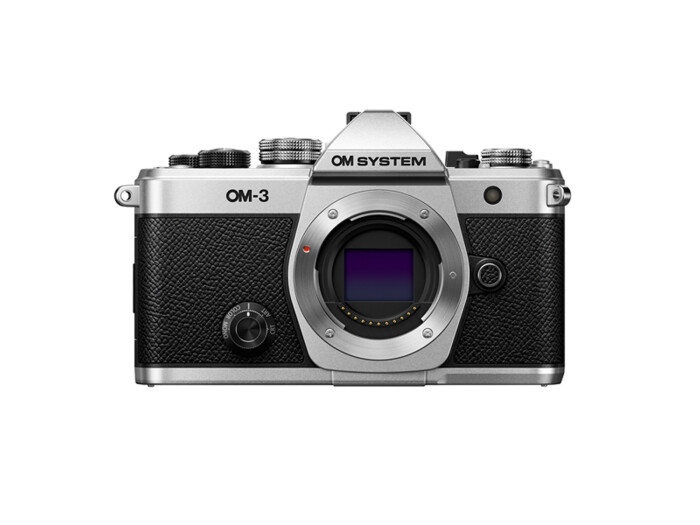 OM System OM-3 Body silber