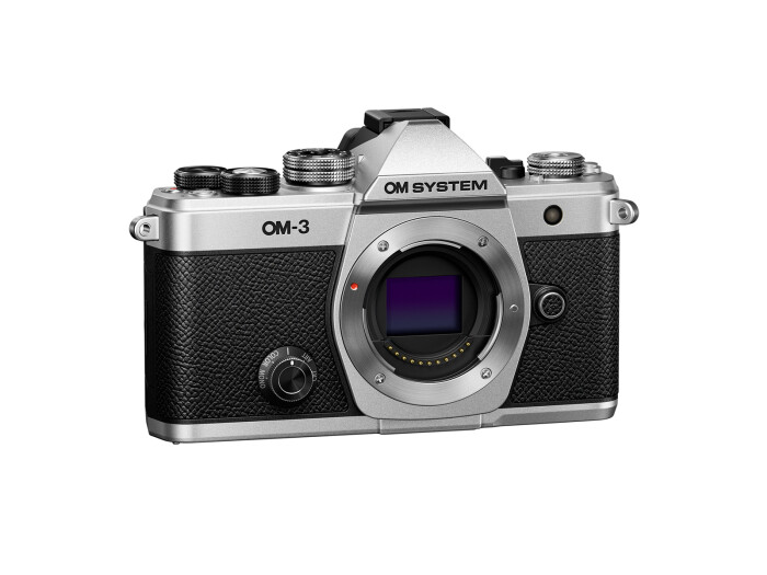 OM System OM-3 Body silber