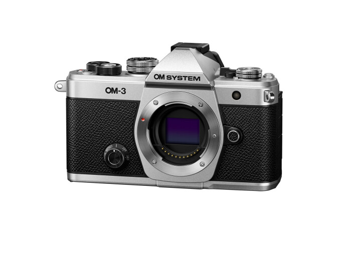 OM System OM-3 Body silber