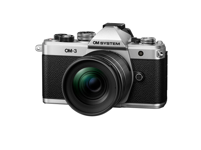 OM System OM-3 + 12-45/4,0 PRO silber Kamerakit OM System OM-3 + 12-45/4,0 PRO silber Kamerakit