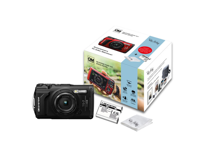 OM System TG-7 Special Edition schwarz Kamera inkl. 2.