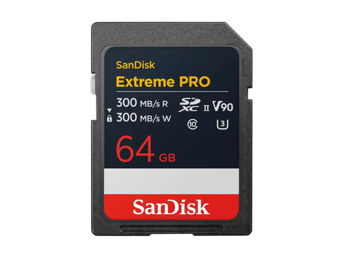 SanDisk 64GB Extreme Pro UHS II 300MB7s
