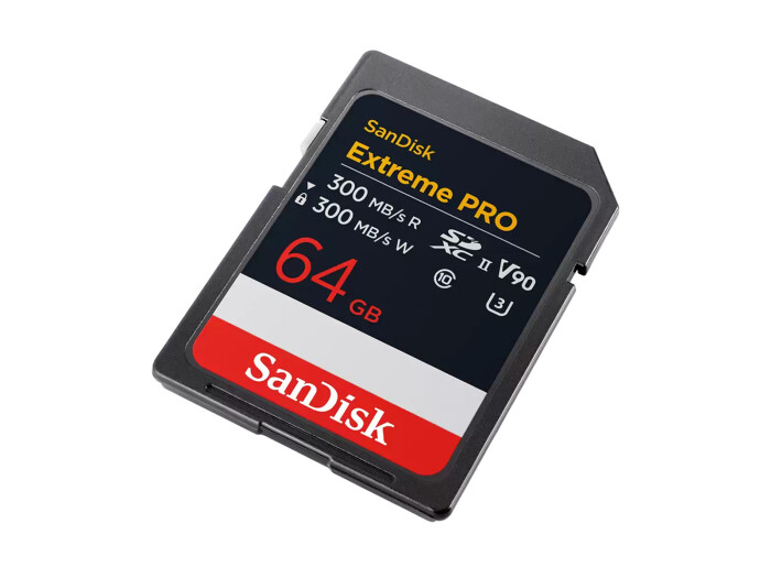 SanDisk 64GB Extreme Pro UHS II 300MB7s