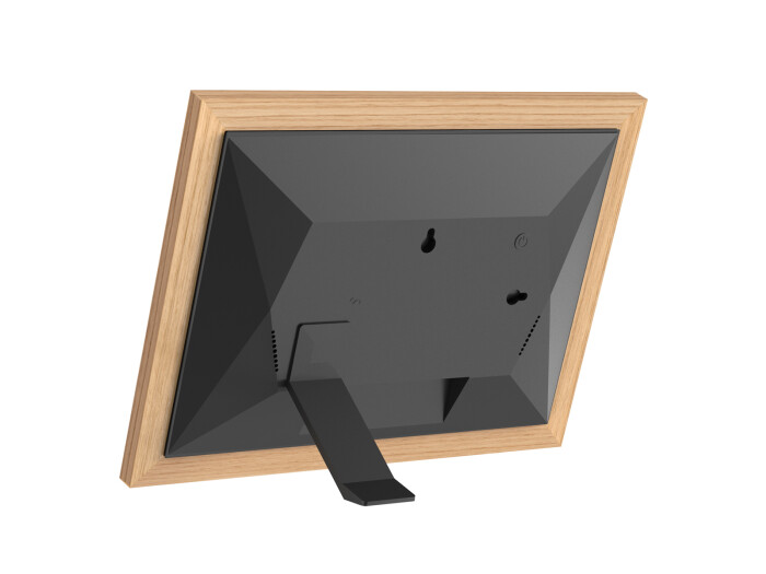 Braun DigiFrame 10B WiFi buche+schwarzes Passepartout,