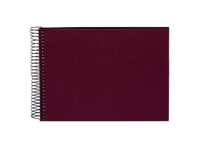 Spiralalbum Summertime 24x17 weinrot s/S