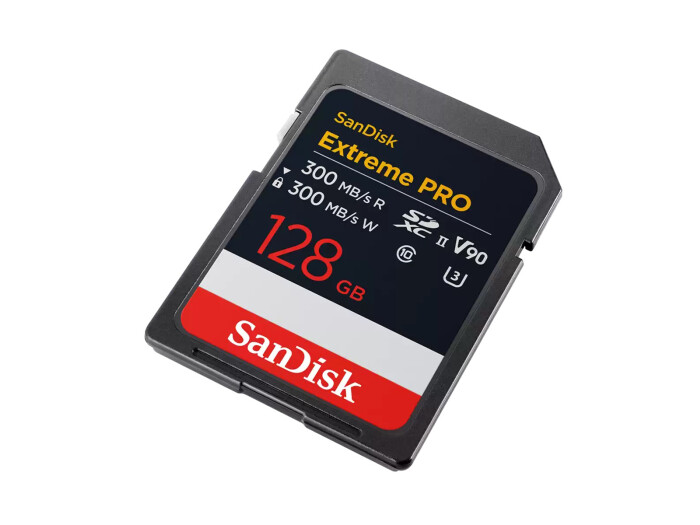 SanDisk 128GB UHS II Extreme Pro 300MB/s SanDisk 128GB UHS II Extreme Pro 300MB/s