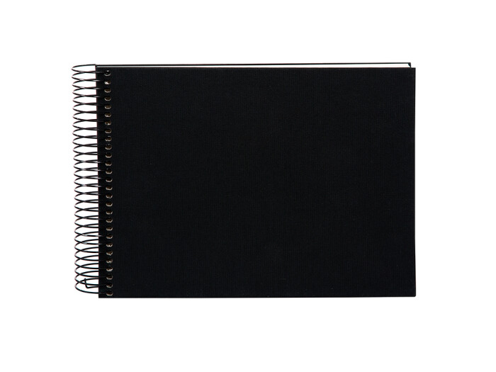 Goldbuch Spiralalbum Bella Vista 24x17 schwarz w/S