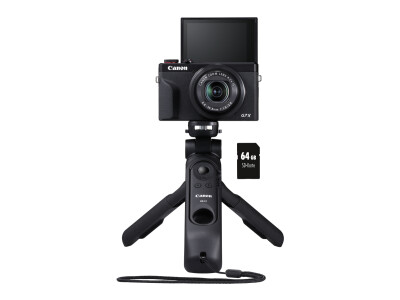 Powershot G7X Mark III Vlogger Kit Schwarz
