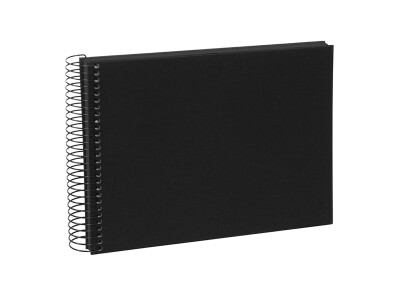 Spiralalbum Bella Vista 24x17 schwarz s/S
