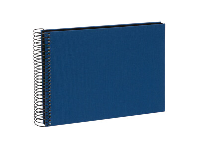 Spiralalbum Bella Vista 24x17 dunkel blau s/S