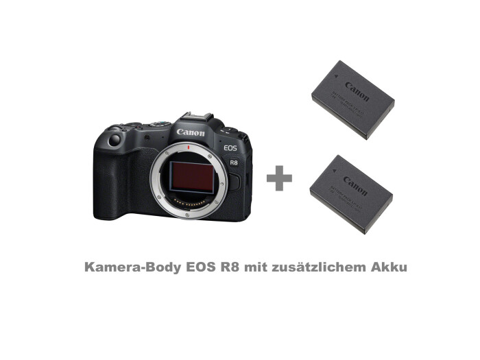 Canon EOS R8 Body + LP-E17 Akku Kamerakit