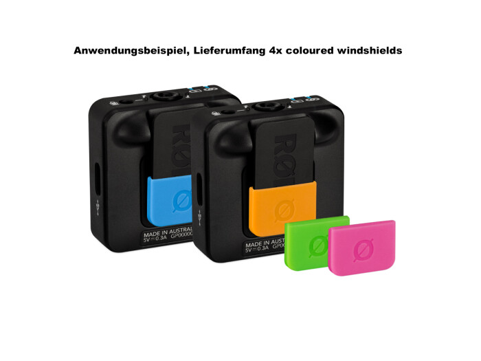 Rode Colors 2 Indentifikationsset f. Wireless Go u. Lav