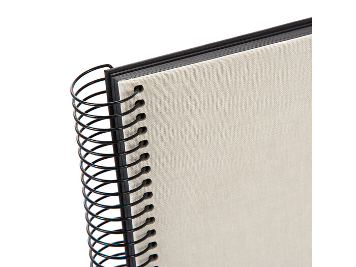 Goldbuch Spiralalbum Bella Vista 24x17 sand grau s/S
