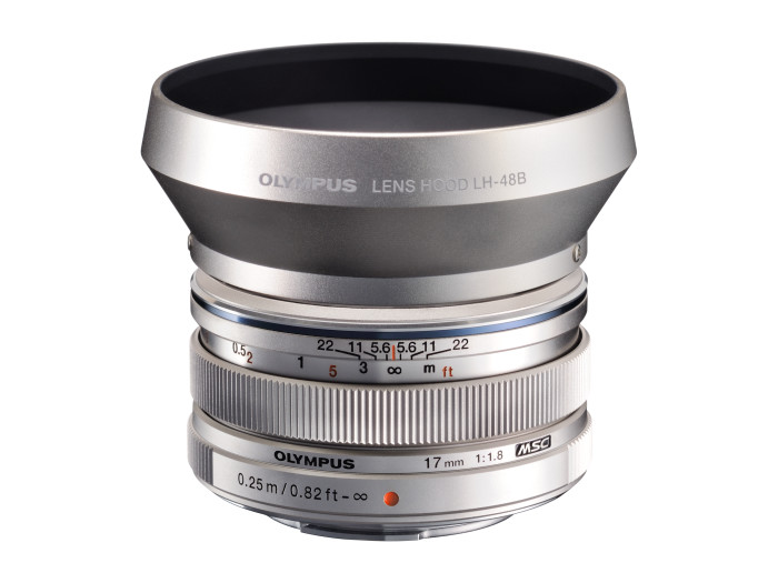 OM System AF M. 17/1,8 Zuiko Digital Silber