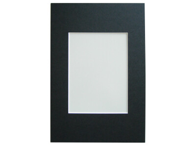Passepartout Galerie 15x20 schwarz