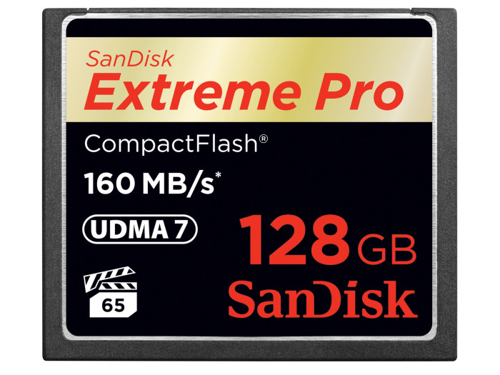 SanDisk CF 128GB EXTREME PRO 160MB/S