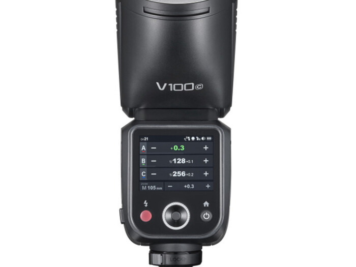 Godox V100-C Rundblitzgerät für Canon 