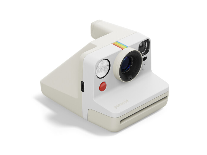 Polaroid Now Gen3 Camera Pebble White Sofortbildkamera