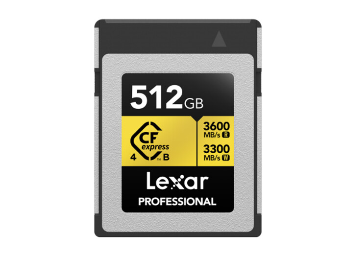 Lexar CFexpress 512GB PRO Type B GOLD 4.0 Serie