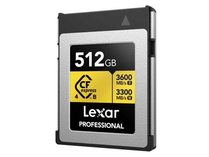 Lexar CFexpress 512GB PRO Type B GOLD 4.0 Serie