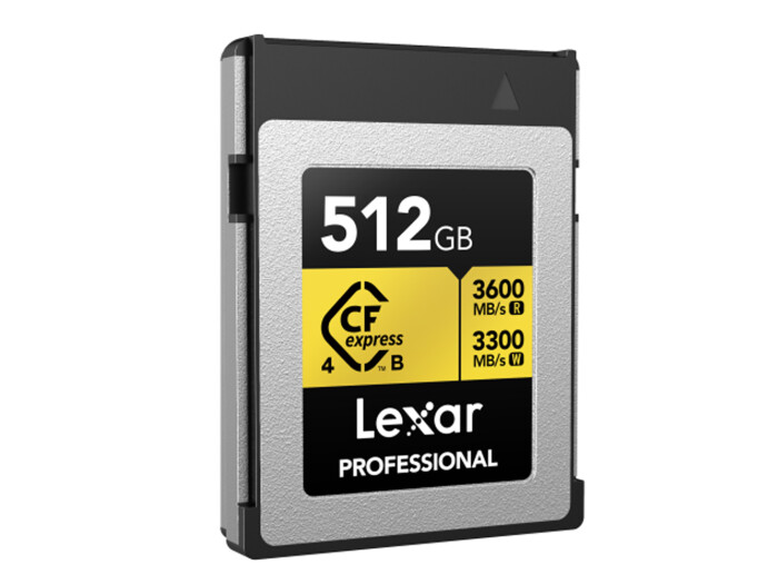 Lexar CFexpress 512GB PRO Type B GOLD 4.0 Serie