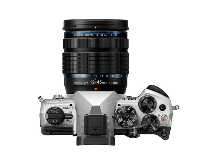 OM System OM-5 II + 12-45mm PRO silber Kamerakit