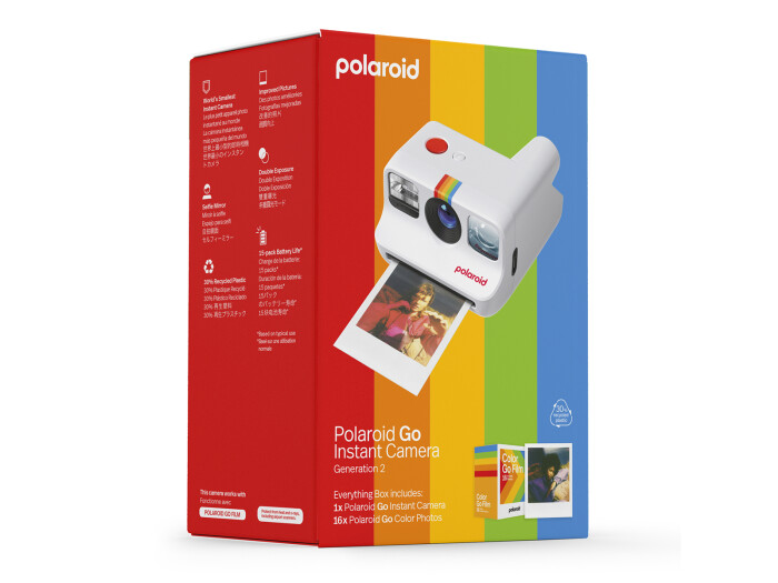 Polaroid Everything Box Go Gen2 White Sofortbildkamera+DP