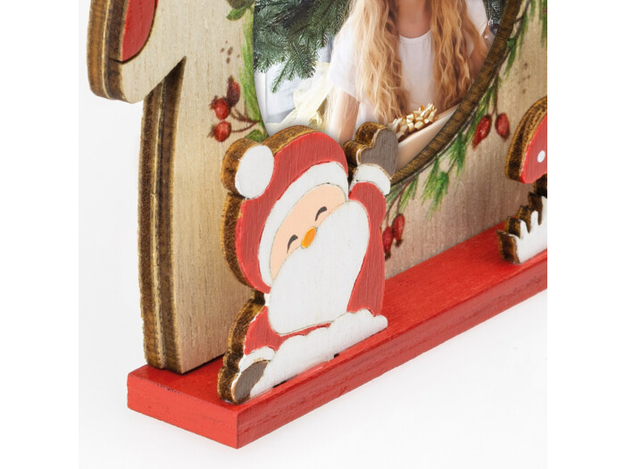 Zep Weihnachtsanhänger Koda A 6x6cm rot aus Holz