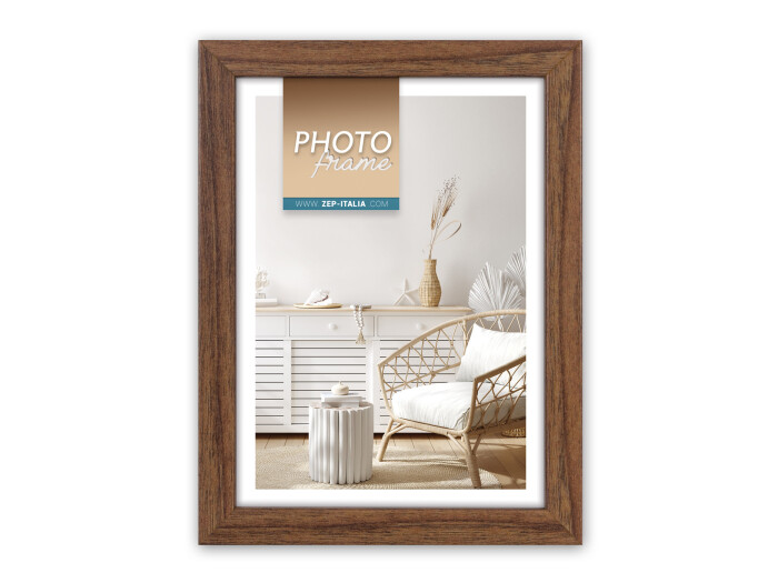 Zep Vivian, 30x40 cm nussbaum,MDF-Rahmen zum Hängen