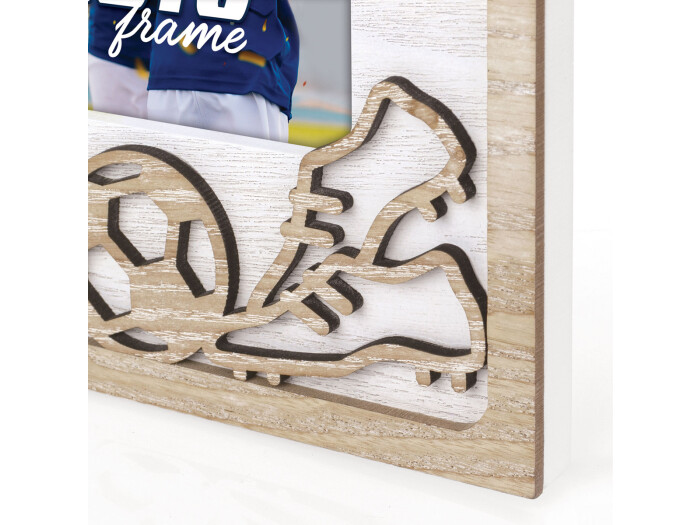 Zep Maradona, 10x15 cm, Tischrahmen aus Holz, zum