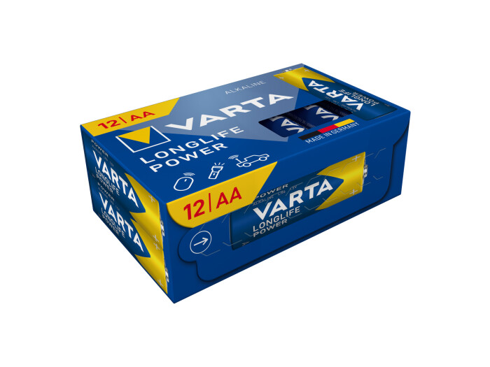 Varta Longlife Power Mignon AA CUBE12 Batterie