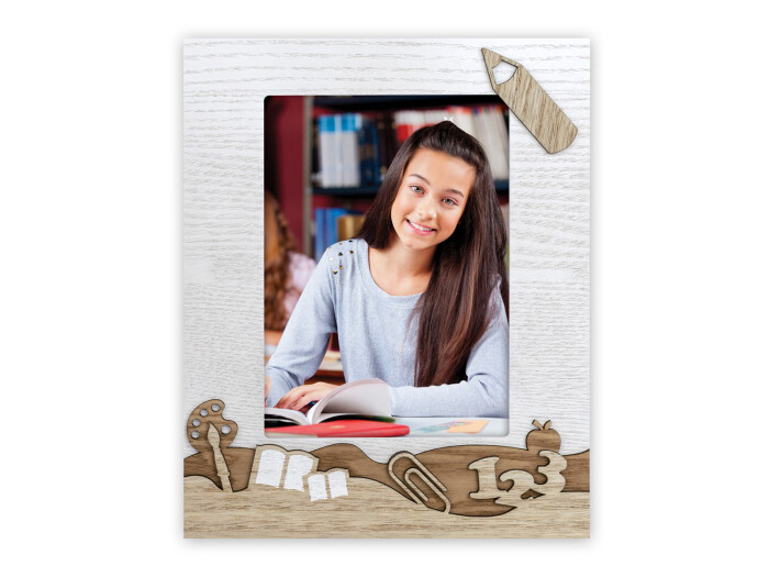 Zep Schule 13x18 cm Hochformat Holzrahmen