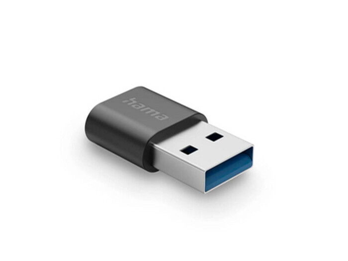 Hama USB-Adapter, USB-A Stecker auf USB-C Buchse