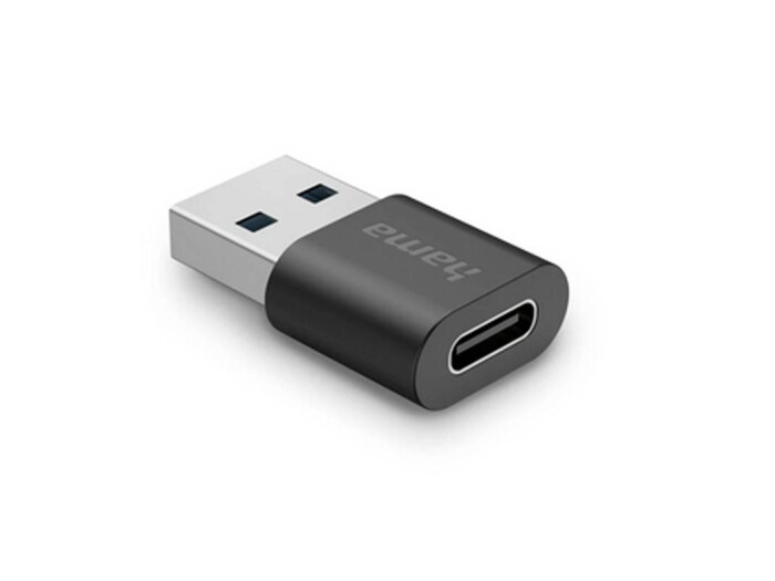 Hama USB-Adapter, USB-A Stecker auf USB-C Buchse