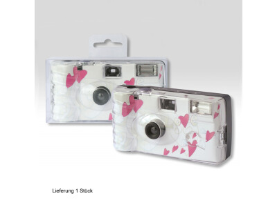 Einwegkamera LOVE 400 27 M. BLITZ