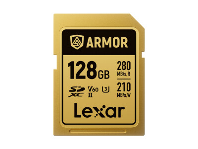Armor Pro Gold 128GB SDXC V60 (280/210 MB/s)