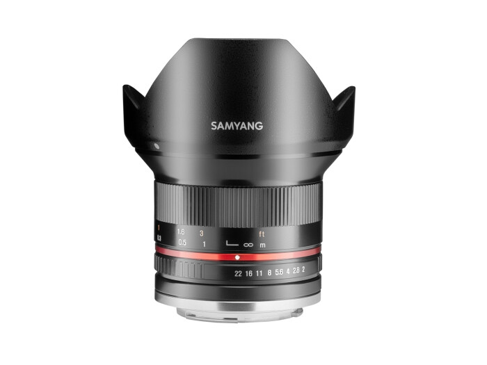 Samyang 12/2,0 APS-C CANON M SCHWARZ